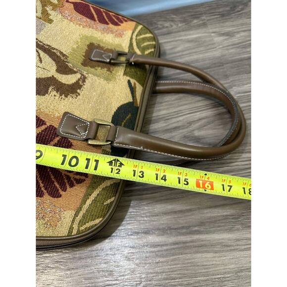 American Trunk & Case Tapestry Travel Overnight Boho Carpet Style Travel Bag - Picture 12 of 12